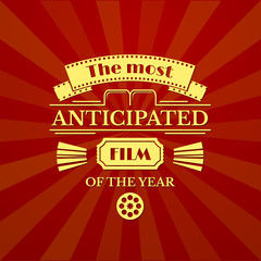 The most anticipated film of the year, vector typography