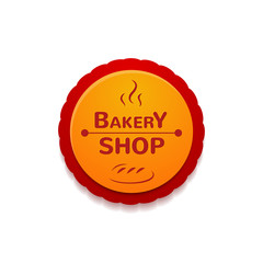 Bakery shop label