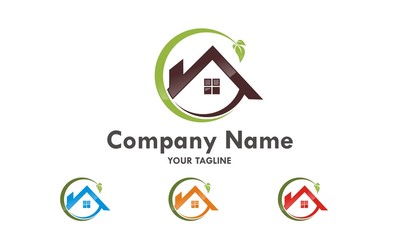 office logo icon vector home