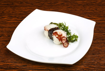 Octopus sushi