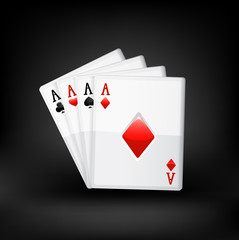 Cards. Vector