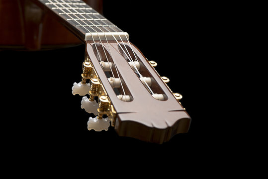 Classical Guitar Close-up  