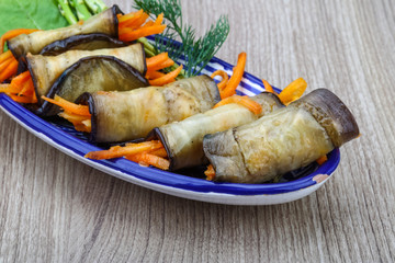Eggplant rolls