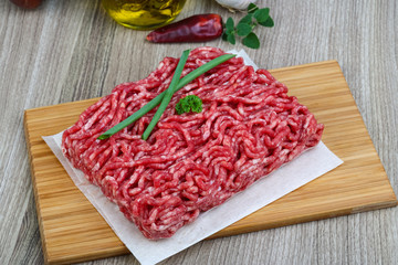 Minced beef