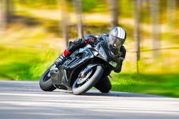 Fototapeten Motorbike racing © sergio37_120