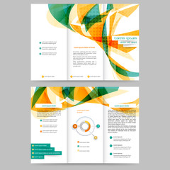 Abstract brochure template