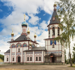 Fototapeta na wymiar Znamenskaya Church in Pereslavl Zalessky