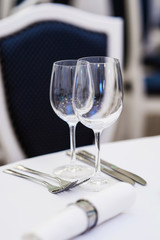 Beautiful classical table set