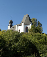 Fototapeta na wymiar Kirche, Kirchen, Oberauroff, Idstein