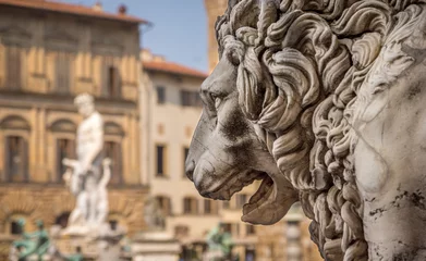 Foto op Plexiglas Piazza della Signoria, Florence © kevin_guillois