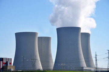 Nuclear power plant Temelin in Czech Republic Europe