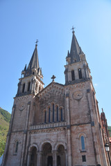 Fototapeta premium Santuario de la Virgen de Covadonga