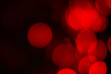 abstract background with red bokeh