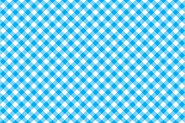 blue tablecloth diagonal background seamless pattern