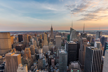 Fototapeta na wymiar New York City skyline.