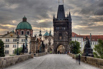 Fototapeta premium Charles Bridge in Prague, Czech Republic