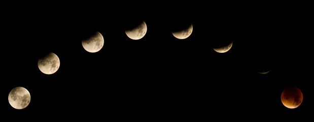Total Eclipse of the Moon on September 27 and  28th, 2015  - 92787103