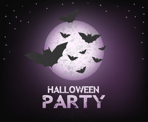 Halloween party illustration