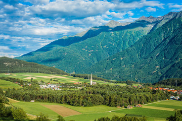 Fototapeta na wymiar See municipality in Austria
