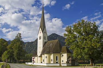 Fototapeta na wymiar St. Leonhard in Fischhausen