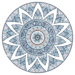 Mandala, ornamental round pattern. Tribal, ethnic, bohemian, islam design
