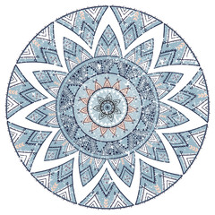 Mandala, ornamental round pattern. Tribal, ethnic, bohemian, islam design