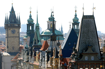 Obraz premium Prague towers