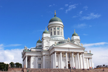 Obraz premium St. Nicholas Cathedral in Helsinki