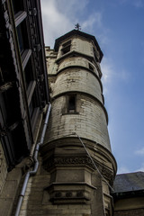 Fototapeta na wymiar Torre del castello di Het Steen, Anversa, Belgio