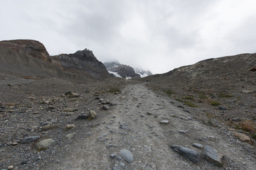 Rocky Trail through the Mountains