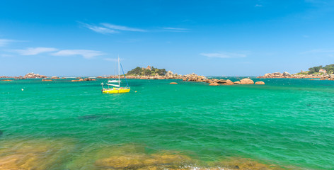 Fototapeta premium Fishing boat in Bretagne, France