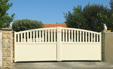 Portail d'une maison