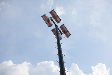 tennis court floodlights
