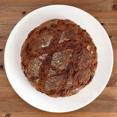Homemade rye bread