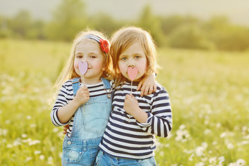 Fototapeta premium two little friends
