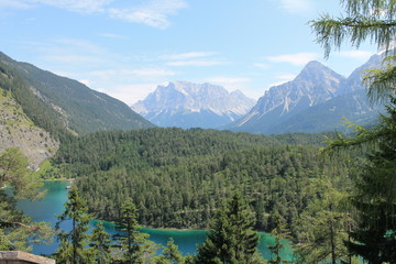 Zugspitzblick bei Topwetter