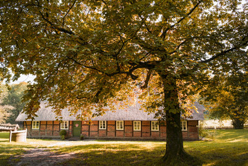Fachwerkhaus in Wilsede in der Lüneburger Heide, Niedersachsen, © Ralf Gosch