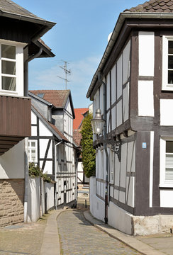 Fachwerkhäuser in der Altstadt von Braunschweig