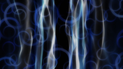 Obraz premium fantastic elegant wave design with background object