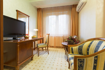 Interior of a hotel apartment