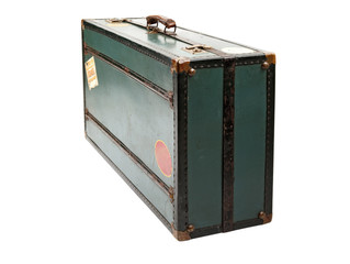 leather trunk