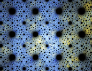 3d abstract fractal illustration background for creative design