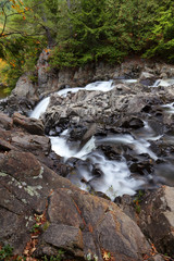 Side View of Split Rock Falls