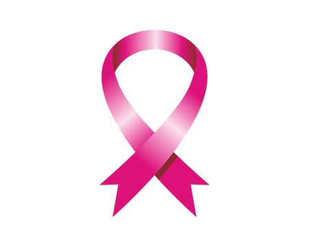 breast cancer ribbon logo