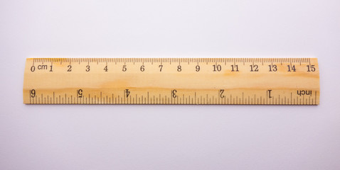 Wood ruler