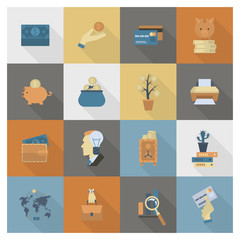 Business and Finance Icon Set