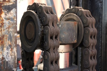 metal chain belt