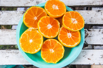 stack of citrus fruits slices