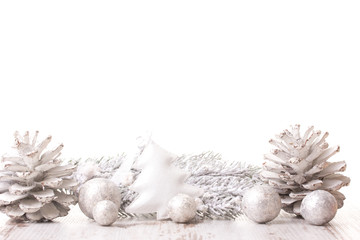 Fototapeta na wymiar Weiße Weihnachten