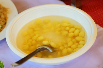 ginkgo nut Used to make desserts